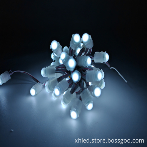 Single Color LED Pixel Light DC12V 9MM 0.2W for Advertising Signage Board